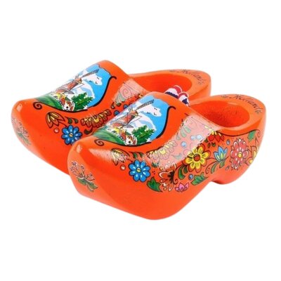 Typisch Hollands Wooden Souvenir - Clogs 10 cm