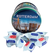 Typisch Hollands Dose Rotterdam gefüllt mit Butterbonbons