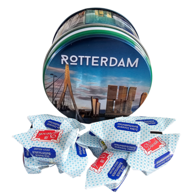 Typisch Hollands Can of Rotterdam filled with Butter Candy