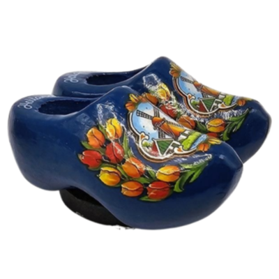 Nijhuis  Holland Magnet 2 Blaue Holzschuhe.