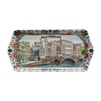 Typisch Hollands Tray Amsterdam - Polycolor - Medium size