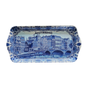 Typisch Hollands Tray Amsterdam Medium - Delft blue