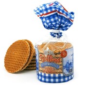 Stroopwafels (Typisch Hollands) Stroopwafels in old Dutch packaging.