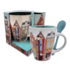 TTD Gifts Becher mit Löffel Amsterdam in Geschenkverpackung