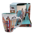 Typisch Hollands Mug with Spoon Amsterdam in gift packaging