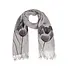 Robin Ruth Fashion Damessjaal met Tulpprint - Grijstinten