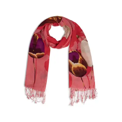 Robin Ruth Fashion Damessjaal Robin Ruth Tulpen- roze fuchsia