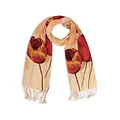 Robin Ruth Fashion Women's Scarf with Tulip Print Robin Ruth