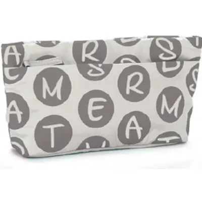 Typisch Hollands Toiletry bag - Gray - with Dots - Amsterdam