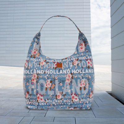 Robin Ruth Fashion Large shoulder bag Bag Holland - Light blue - Flowers