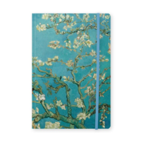 Typisch Hollands Softcover notebook, A5, Van Gogh, Almond blossom