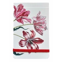 Typisch Hollands Notebook - Pocket size - Tulips (Merian) - with elasto closure