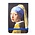 Typisch Hollands Notebook - Pocket size - Girl with a pearl earring - Elastoband