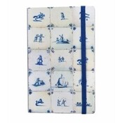 Typisch Hollands Notebook - Softcover - old Dutch tiles