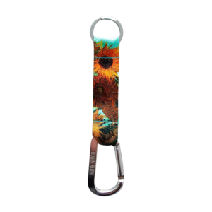 Typisch Hollands Keychain - van Gogh carabiner - Sunflowers