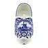Nijhuis  Delft blue clog with wooden tulips.