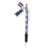 Typisch Hollands Delfter Blau – Kugelschreiber – Mühle und niederländische Flagge