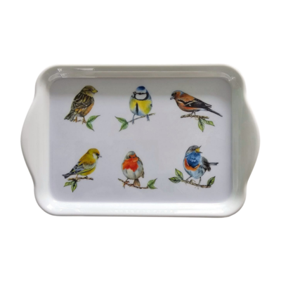 Typisch Hollands Mini tray -Birds 21x14cm