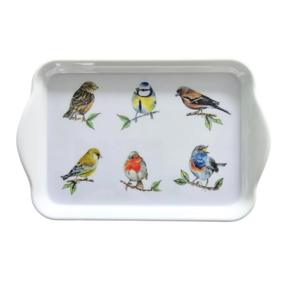Typisch Hollands Mini dienblad -Vogeltjes 21x14cm