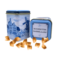 Typisch Hollands Zeeland babblers in Delft blue mini tin