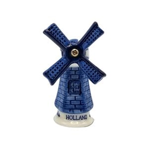 Heinen Delftware Delft blue stone mill - Holland 9 cm