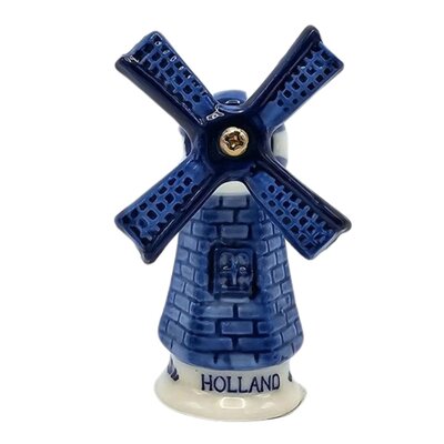 Heinen Delfts blauw Delfter blaue Steinmühle - Holland 14 cm