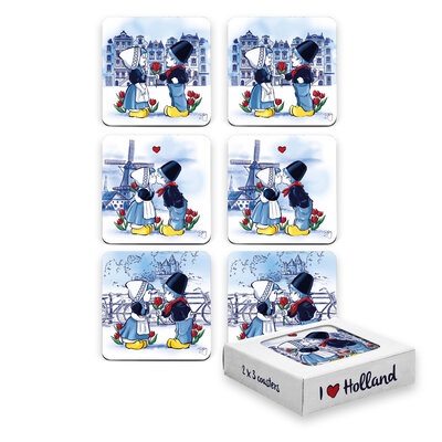 Typisch Hollands Coasters I loveHolland