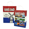 Typisch Hollands Papieren geschenktas  Groot - Rood-Wit-Blauw - Holland