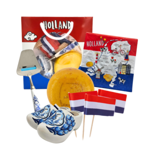 Typisch Hollands Dutch gift bag - Cheese and cheese accessories