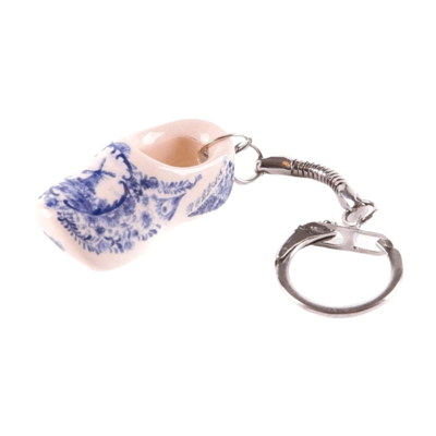 Matix Schlüsselanhänger - 1 Clog - Keramik - Delft