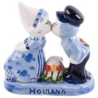 Matix Küssendes Paar Holland Delfter Blau - Tulpen - 10 cm