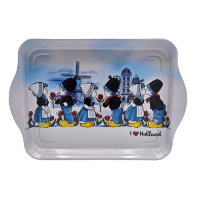 Typisch Hollands Dutch kissing couple tray (medium)