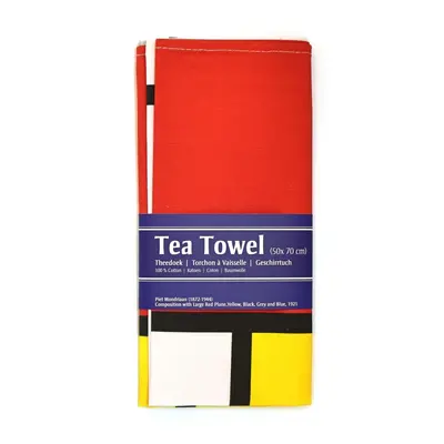 Typisch Hollands Tea towel - Mondrian - Composition
