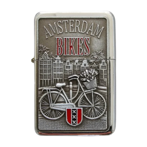 Typisch Hollands Zipper Benzine-aansteker - Amsterdam - Bikes