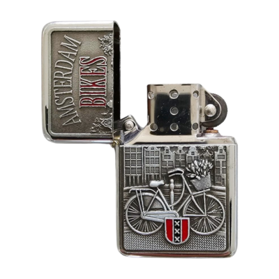 Typisch Hollands Zipper Benzine-aansteker - Amsterdam - Bikes