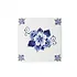 Heinen Delfts blauw Delfter blaue Fliese mit Blumenmuster
