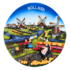 TTD Gifts Holland - Wandteller - Vollfarbig 13cm