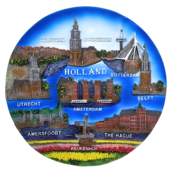 Typisch Hollands Wandteller Color - Holland