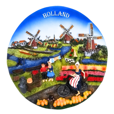 TTD Gifts Holland - Wall plate - Full Color
