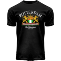 Fox Originals T-Shirt Rotterdam (est 1340) Wapen van Rotterdam