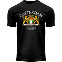 Fox Originals T-Shirt Rotterdam (est 1340) Wapen van Rotterdam