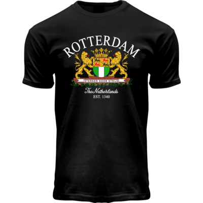Typisch Hollands  T-Shirt Rotterdam (est 1340) Coat of arms of Rotterdam