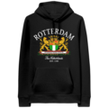 Holland fashion Hoodie - Zwart - Wapen Rotterdam