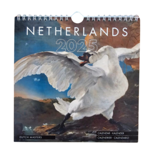 Typisch Hollands Wall calendar 2025 Dutch masters