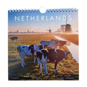 Typisch Hollands Holland-Wandkalender 2025