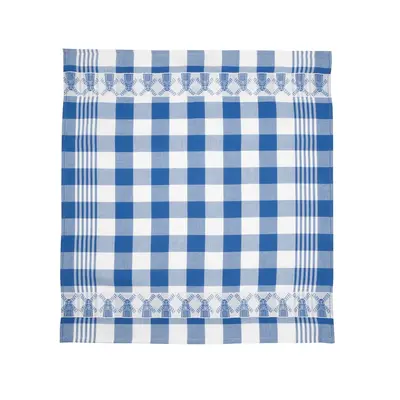 Typisch Hollands Tea towel - Blue checked