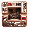 Typisch Hollands Metal ashtray - Amsterdam - Copper color