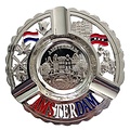 Typisch Hollands Metal ashtray - Amsterdam - silver-colored