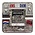 Matix Metal ashtray - Amsterdam - silver-colored