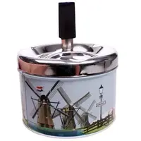 Typisch Hollands Asbak - Druk en Draai ( Molens )